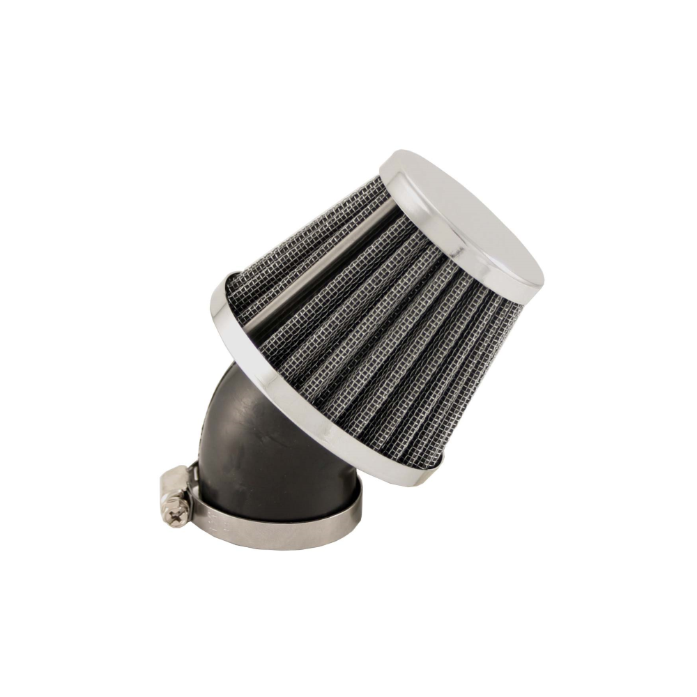 Filtro Aria Nypso Racing Metallico D35mm Inclinato Lungo
