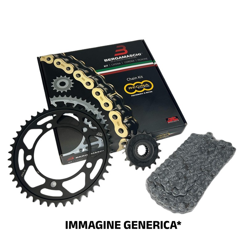 Kit Chaîne KAWASAKI ZX400 C2 (Z400F2) 84-87 pour KAWASAKI Zx400 C2 84-87 Couronnes JT