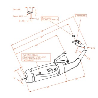 Silencieux Sitoyamaha Neo'S 50 02-12 pour YAMAHA Neo's 50 02-12 et d'autres modèles Échappements SITO