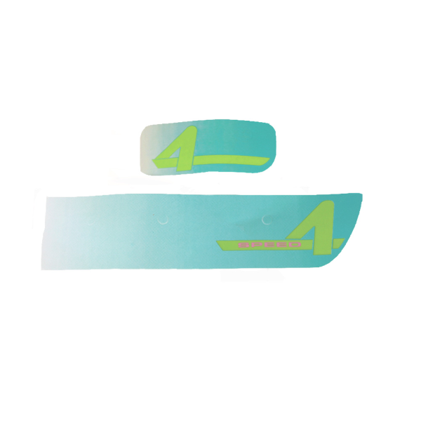 HP4 Side and Front RMS Classic Piaggio Vespa HP 50-125 Sticker Kit Nameplates - Shields - Friezes Rms Classic