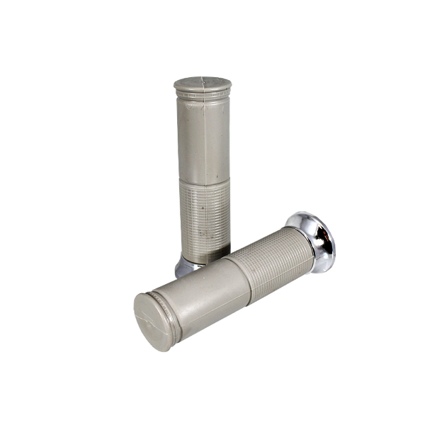 Par de puños Gris Old Style Classic Piaggio Vespa PX Perillas Rms Classic