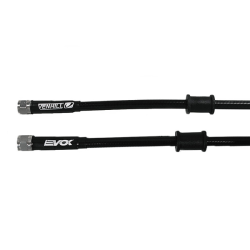 225-mm-Bremsschlauch mit 1/8-BSP-Drehmutter – Schwarz