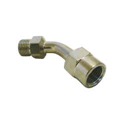 Raccord pivotant 45 18 BSP chromé flexibles de frein et petites pièces Evok