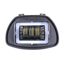 Front complete headlight 2 lenses round shape Evok Iron led for Piaggio Vespa 50 Special Headlights Evok