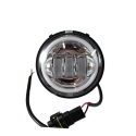 Fanale completo anteriore Fondo Cromato Evok Iron led Piaggio Vespa 50cc NLR