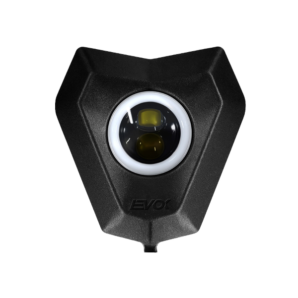 Phare avant complet 2 lentilles forme ronde Evok Iron led pour KTM Phares Evok
