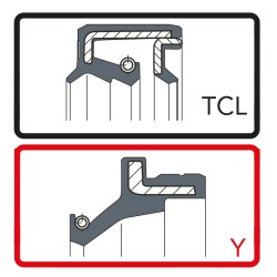 Kit Paraoli 31,7X42X7/9 E Parapolvere 31,75X42,8/48X7,6/11,6 per APRILIA Red Rose Classic 50 94-97 e altri modelli Guardapolvos ARIETE