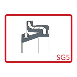 Kit Parapolvere 47x58,5/62x6/10,3 SG5 per HONDA CRF 250 R 04-09 e altri modelli Guardapolvos ARIETE