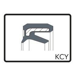 Kit Paraoli 24x32x7/7,5 Kcy per DERBI FDS 50 nd e altri modelli Schmutzschutzmanschetten ARIETE