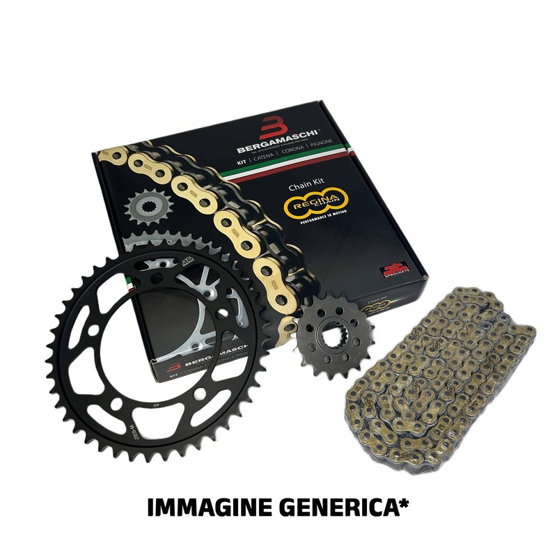 Kit Catena DERBI125 Senda Drd R 10-13 per DERBI 125 Senda Drd R 10-13 Kit Trasmissione JT