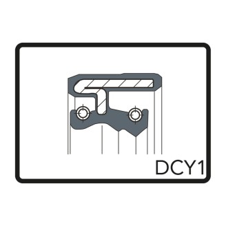 Kit Paraoli 30x42x8/11 DCY1 per APRILIA Sport City One 50 08-10 e altri modelli Guardapolvos ARIETE