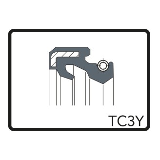 Kit Paraoli 28,5x40x7/11 TC3Y per AERMACCHI RC 125 71-73 e altri modelli Bottes d'étanchéité ARIETE