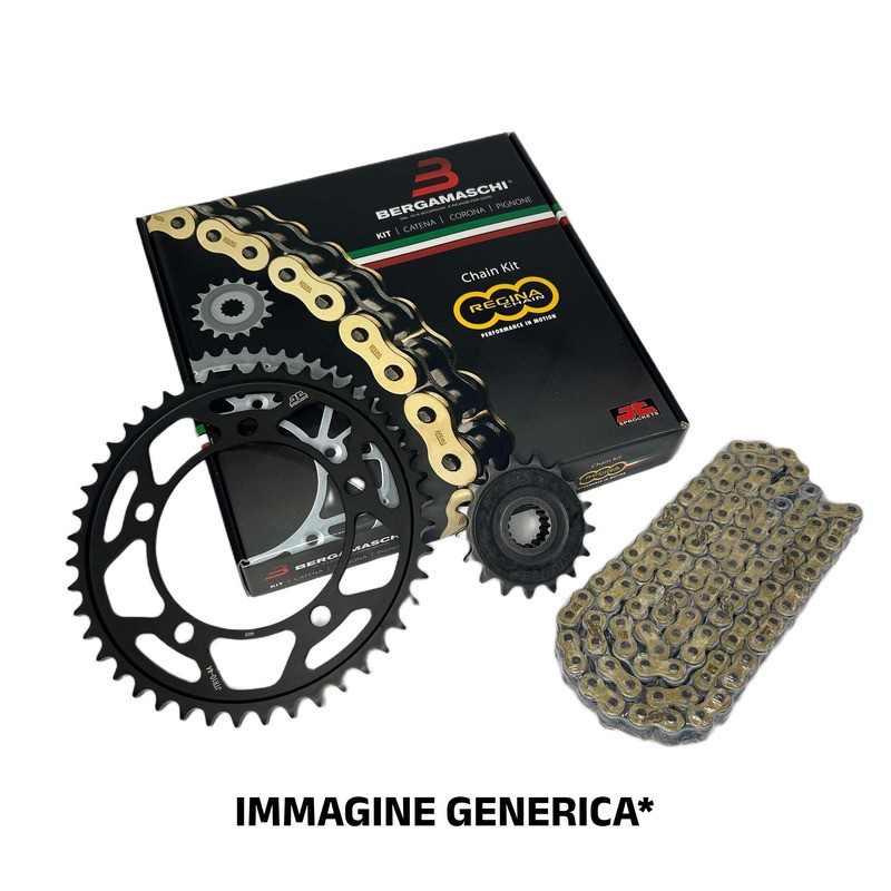 Kit Catena HONDACBF600 N-4,5,6,7 PC38 04-07 per HONDA Cbf600 N-4 nd e altri modelli Corone JT