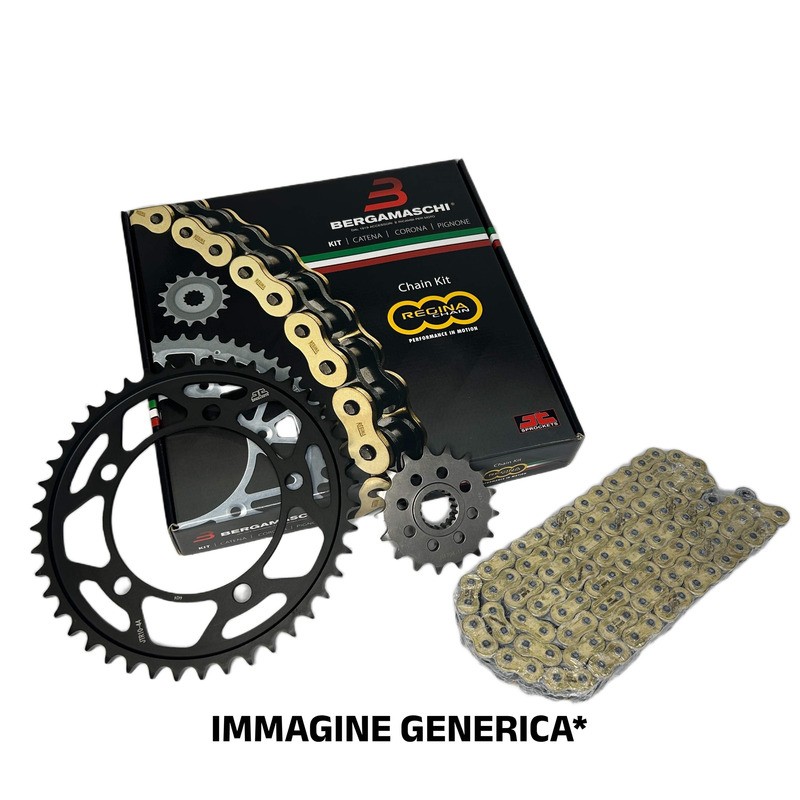 Kit Catena HONDACB650 Ca,Cb 00 per HONDA Cb650 Ca nd e altri modelli Catena ZRP 104 Maglie Kit Trasmissione JT