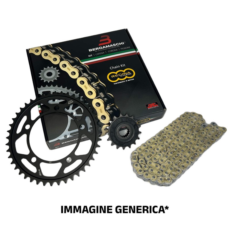 Kit Catena HONDACBF1000 B,C,D,E,F 11-15 per HONDA Cbf1000 B nd e altri modelli Kit Trasmissione JT