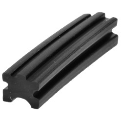 Profilato Vespa Pedane Nerosezione Quadra - 02985/A