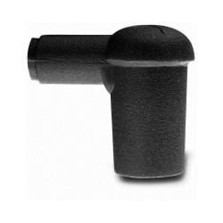 Cappuccio Candela Attacco Grande Silicone Nero - 04999/A-N
