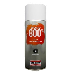 Smalto Acrilico Alluminio Altatemperatura 400 Ml Vernici Arexons