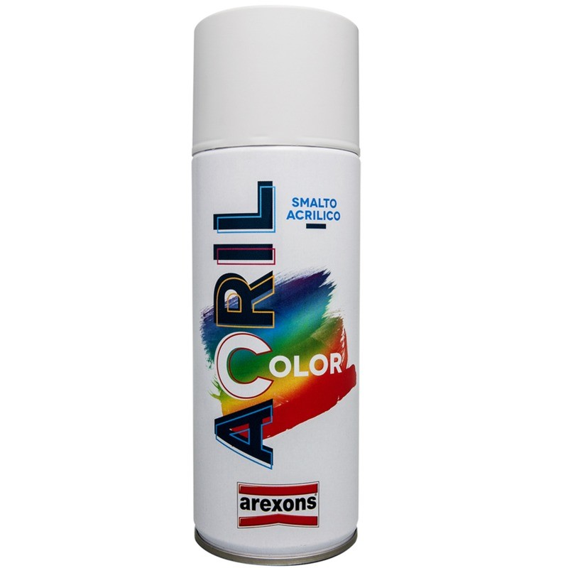 Acrilcolor Nero OPACO400 Ml Vernici Arexons