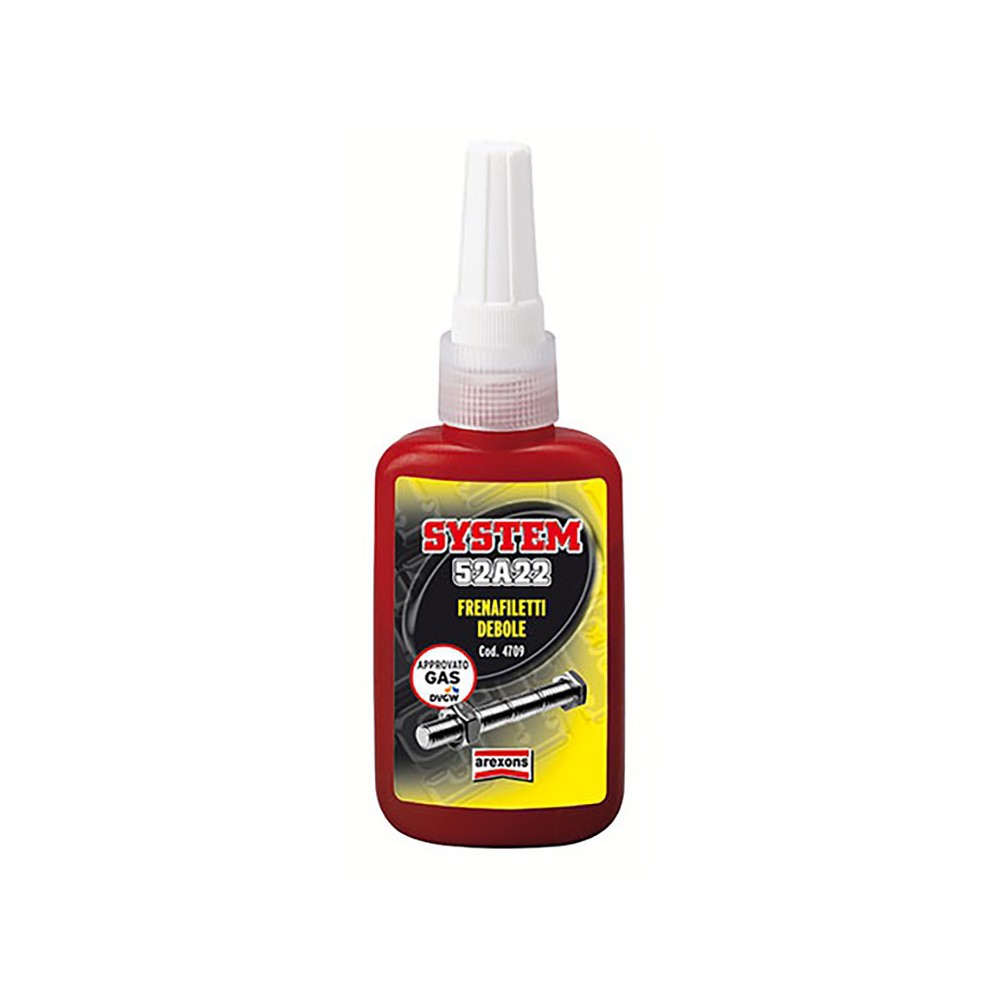 System 52A22 Weak THREADLOCKER50 Ml Cleaning and maintenance products Arexons