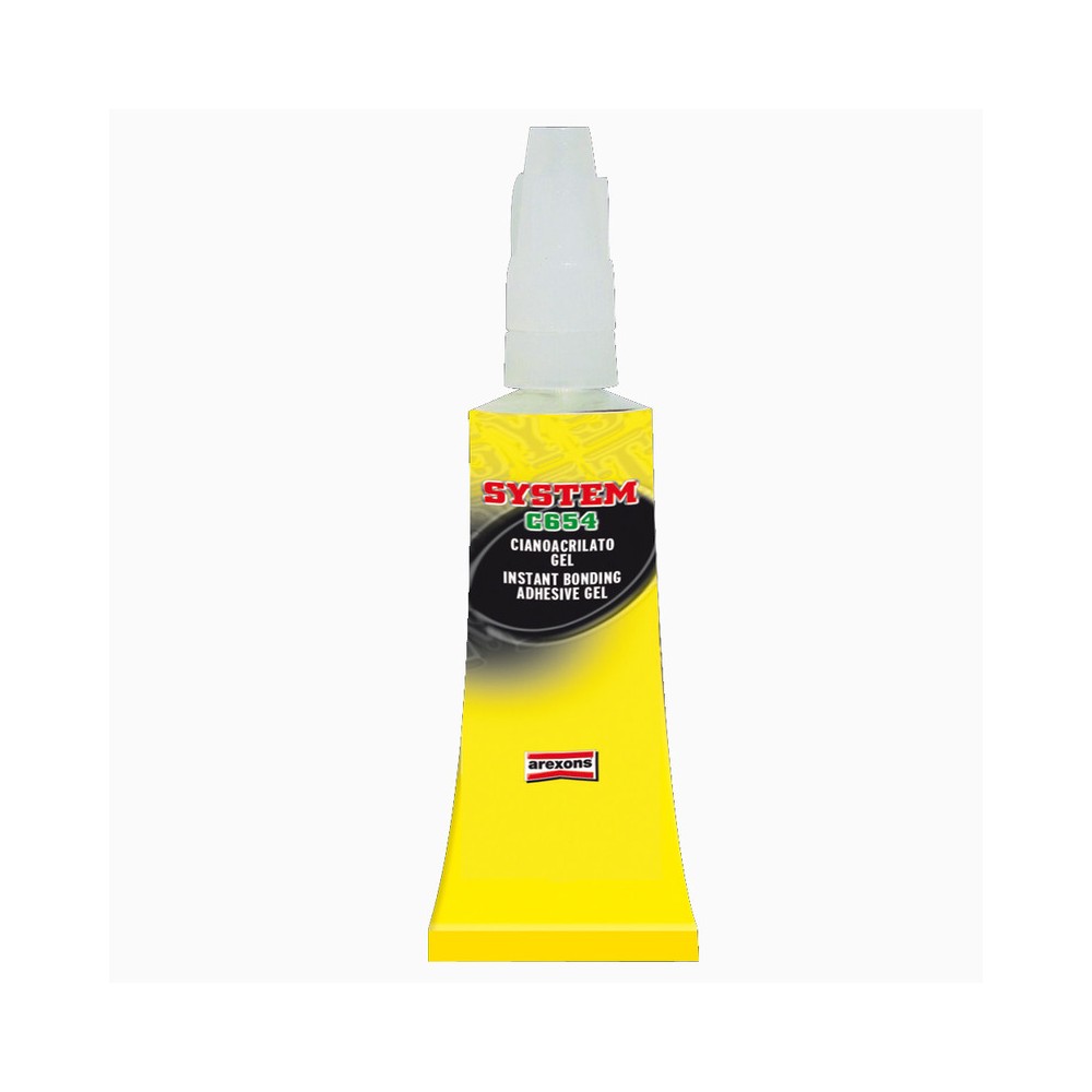 System C654 Cianoacrilato GEL20 Ml - 4754