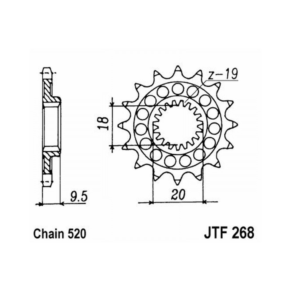Pignone Jt 268 z13 - JTF268.13