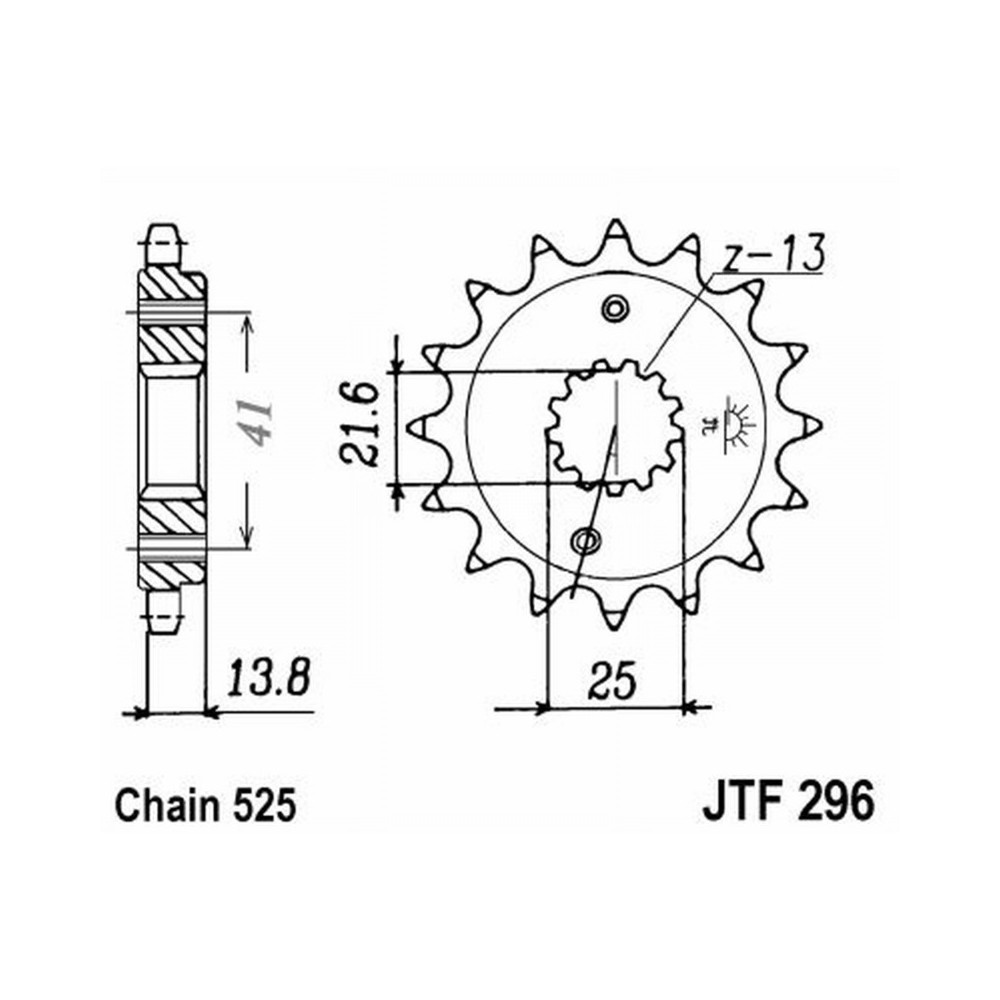 Pignone Jt 296 z16 - JTF296.16