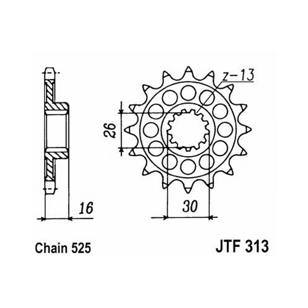 Pignone Jt 313 z16 - JTF313.16