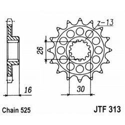 Pignone Jt 313 z16 - JTF313.16