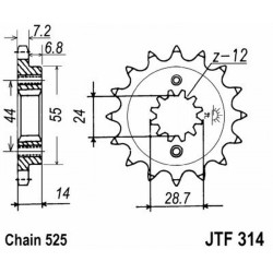 Pignone Jt 314 z16 - JTF314.16