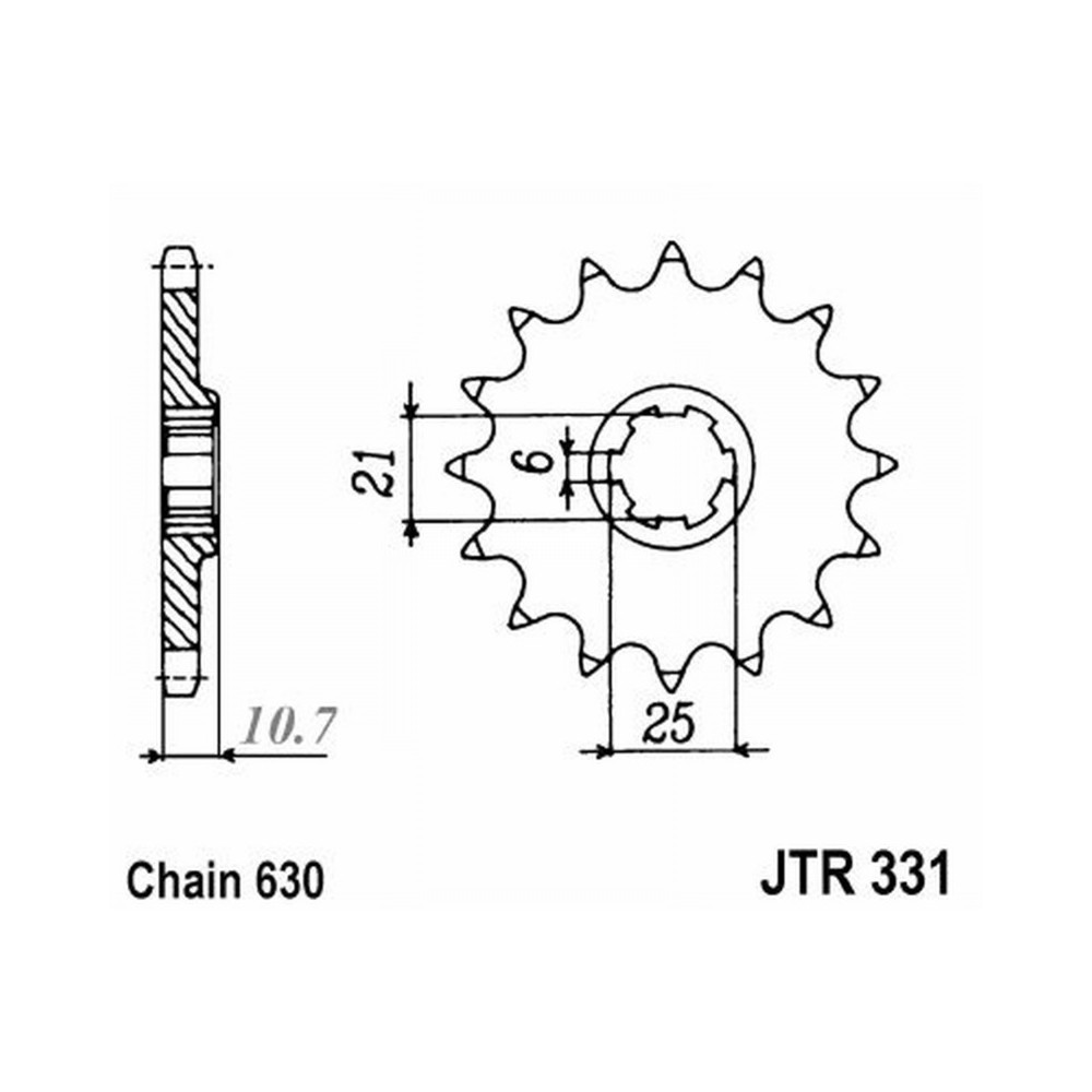 Pignone Jt 331 z15 - JTF331.15
