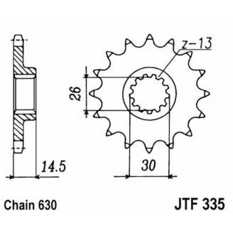 Pignone Jt 335 z15 - JTF335.15