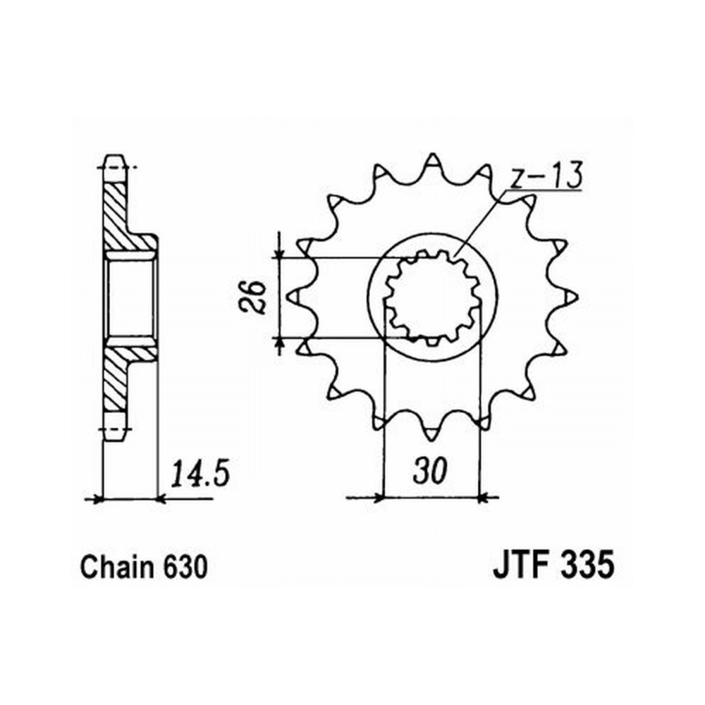 Pignone Jt 335 z15 - JTF335.15