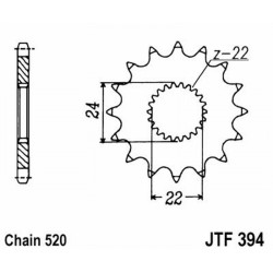 Pignone Jt 394 z16 - JTF394.16