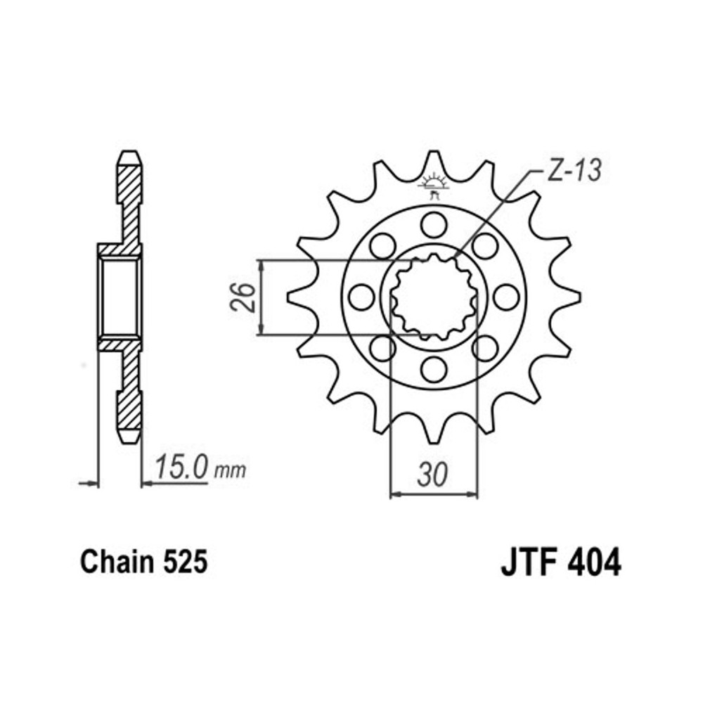 Pignone Jt 404 z15 - JTF404.15