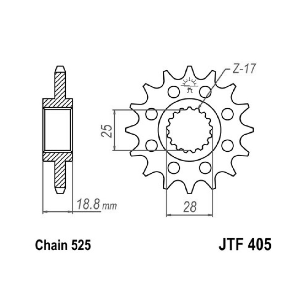 Pignone Jt 405 z19 - JTF405.19