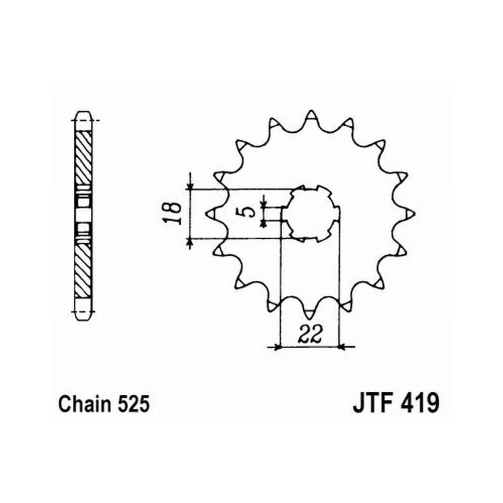 Pignone Jt 419 z15 - JTF419.15