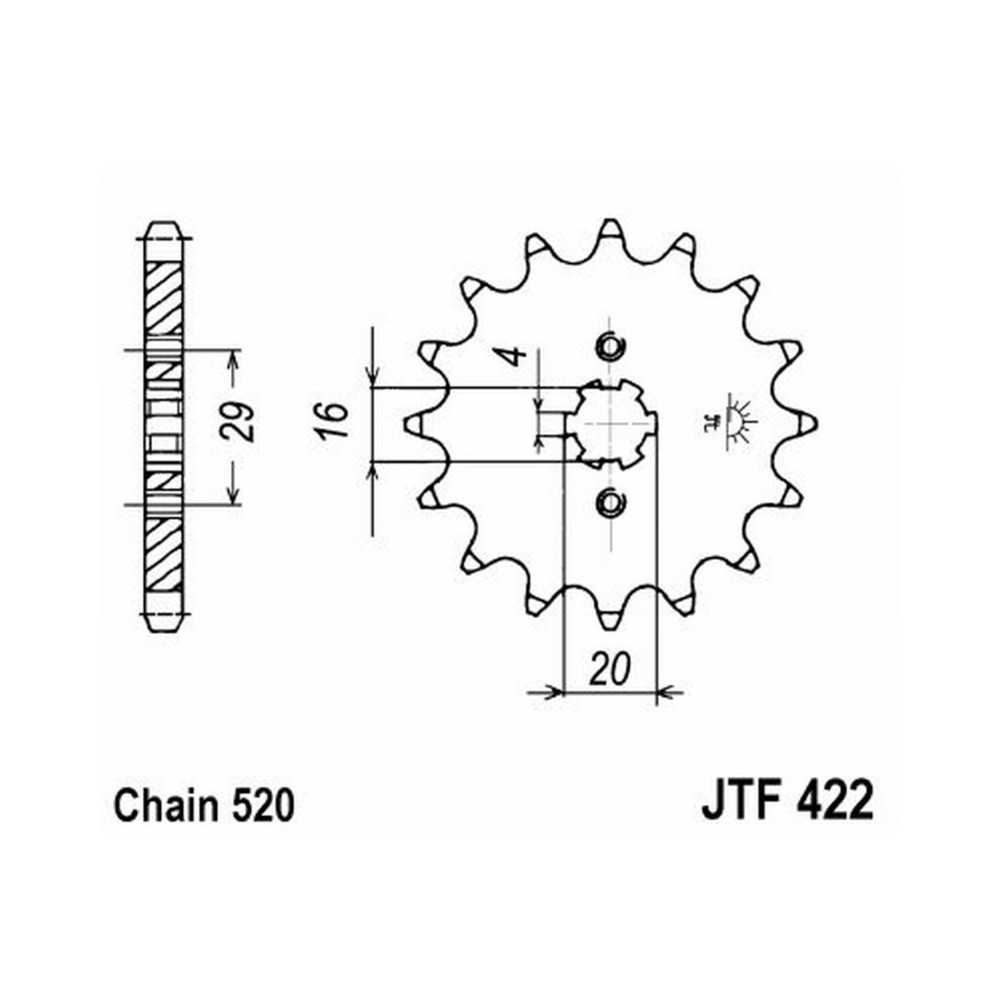 Pignone Jt 422 z13 - JTF422.13