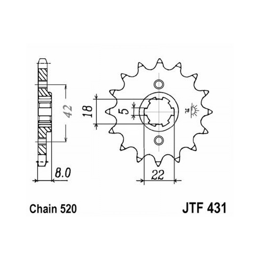 Pignone Jt 431 z14 - JTF431.14