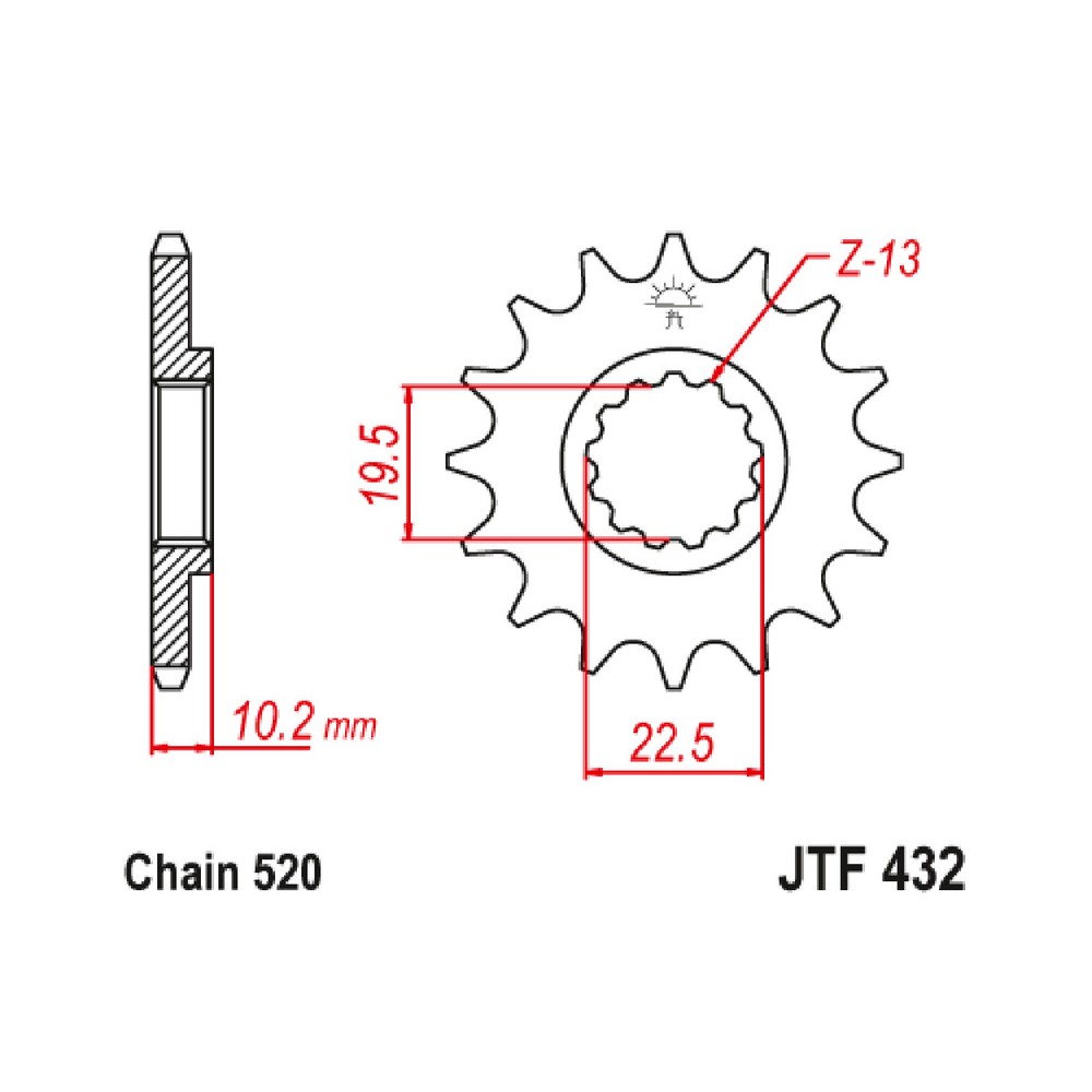 Pignone Jt 432 z16 - JTF432.16
