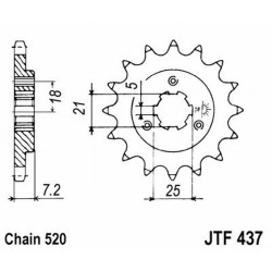 Pignone Jt 437 z16 - JTF437.16