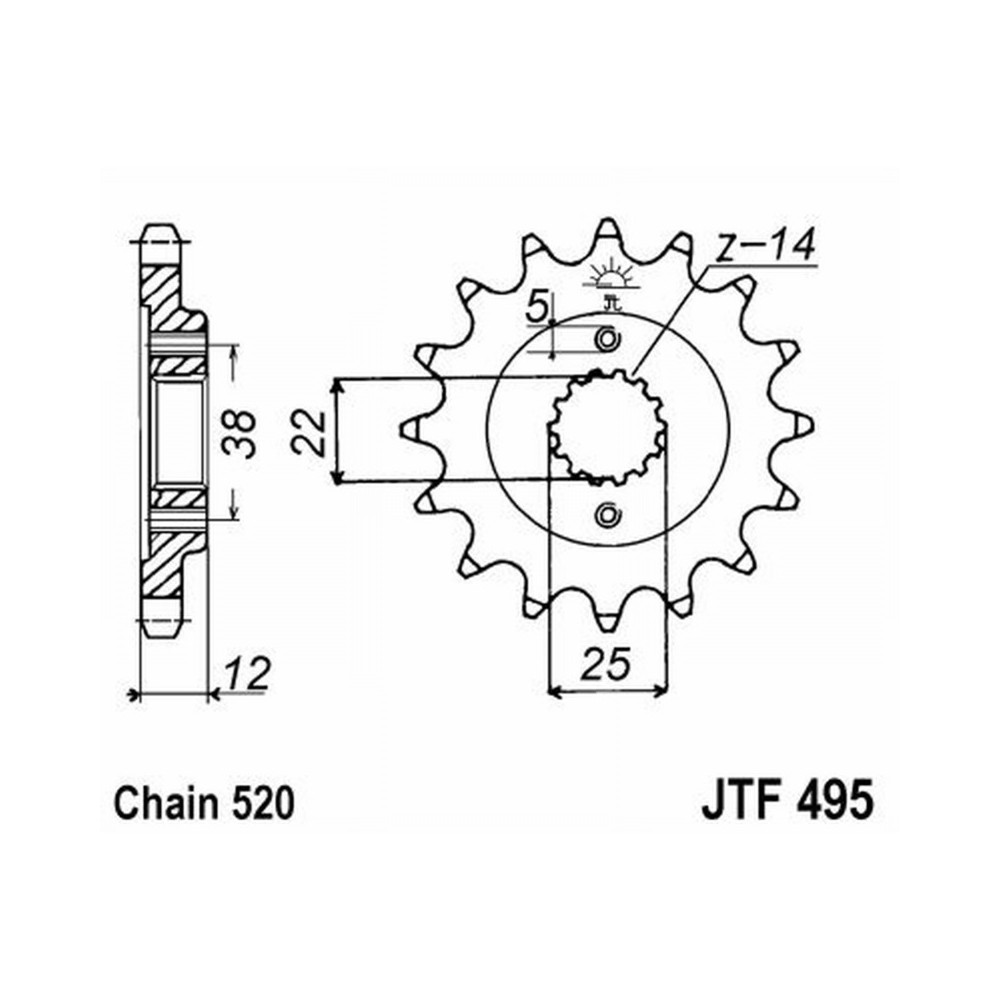 Pignone Jt 495 z15 - JTF495.15