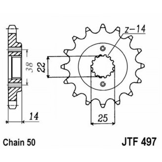 Pignone Jt 497 z15 - JTF497.15