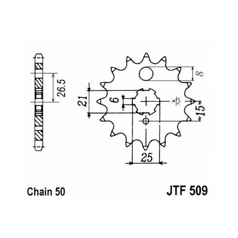 Pignone Jt 509 z15 - JTF509.15