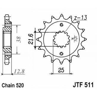 Pignone Jt 511 z15 - JTF511.15