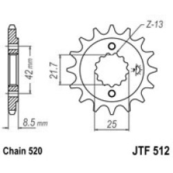 Pignone Jt 512 z14 - JTF512.14