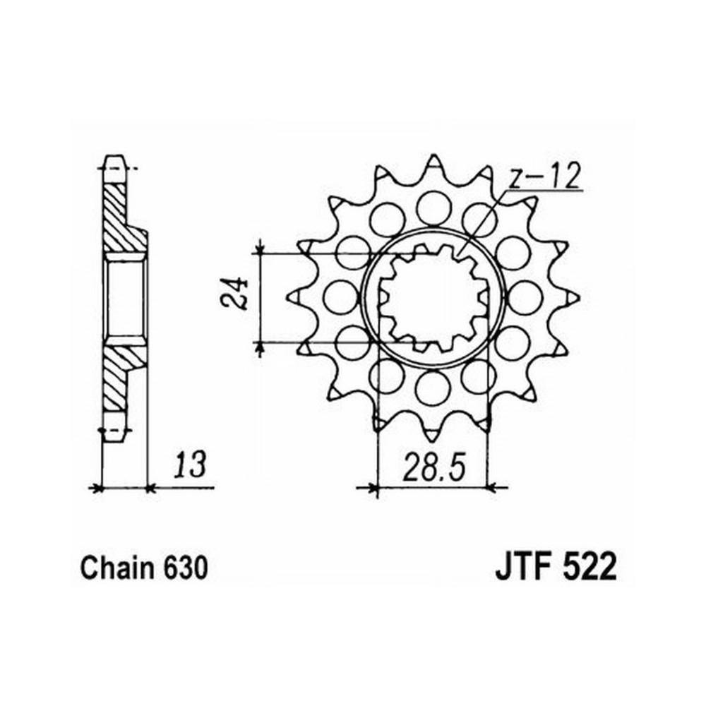 Pignone Jt 522 z15 - JTF522.15
