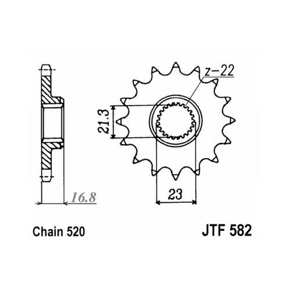 Pignone Jt 582 z16 - JTF582.16