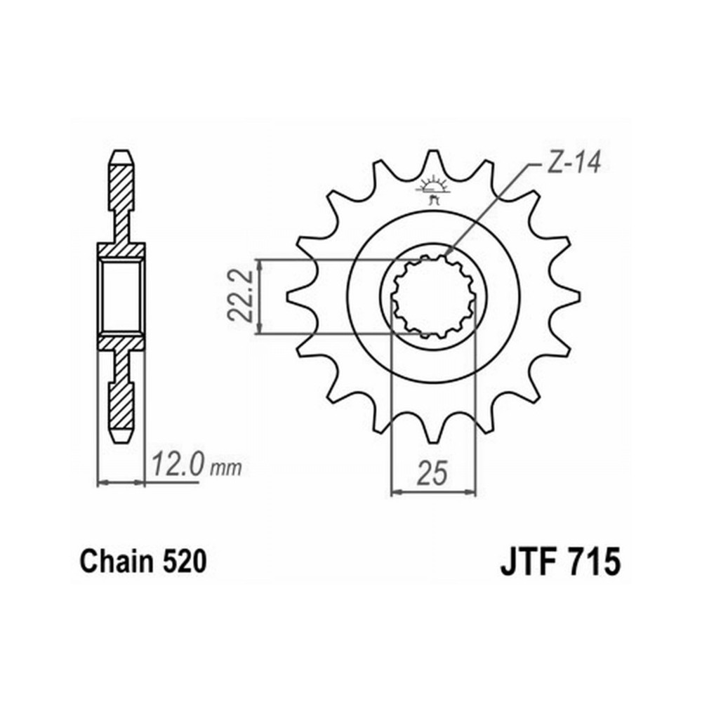 Pignone Jt 715 z12 - JTF715.12