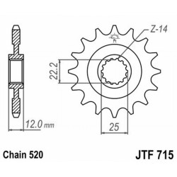 Pignone Jt 715 z12 - JTF715.12